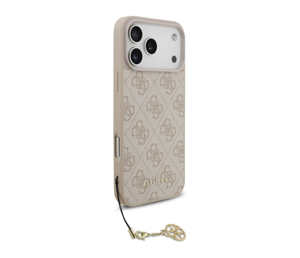 Guess 4G Charms Collection MagSafe do iPhone 17 Pro Max różowy - 1365479 - zdjęcie